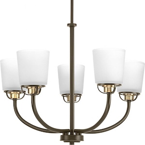 West Village - Chandeliers Light - 5 Light in Farmhouse style - 25 Inches wide by 20.13 Inches high - 614839