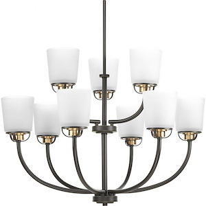 West Village - Chandeliers Light - 9 Light in Farmhouse style - 31.25 Inches wide by 20.38 Inches high - 614838