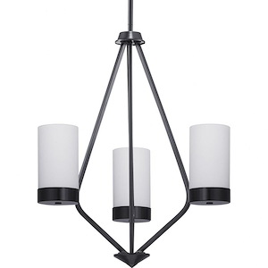 Elevate - Chandeliers Light - 3 Light in Mid-Century Modern style - 21.75 Inches wide by 23 Inches high - 614960