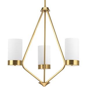 Elevate - Chandeliers Light - 3 Light in Mid-Century Modern style - 21.75 Inches wide by 23 Inches high - 614960