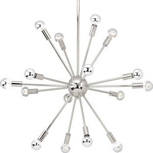 Ion - Chandeliers Light - 16 Light in Mid-Century Modern style - 24.19 Inches wide by 25.5 Inches high - 614944