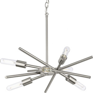 Astra - 6 Light Chandelier In Modern Style-10.5 Inches Tall and 22.57 Inches Wide - 687735
