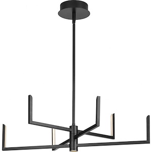 Pivot - 28.25 Inch 150W 6 LED Chandelier - 1043685