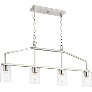 Goodwin - 4 Light Island In Modern Style-16.75 Inches Tall and 4.37 Inches Wide - 1283928