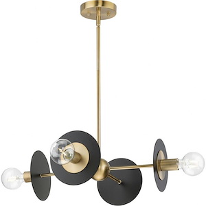 Trimble - 4 Light Chandelier In Industrial Style-7 Inches Tall and 22.37 Inches Wide - 1302241