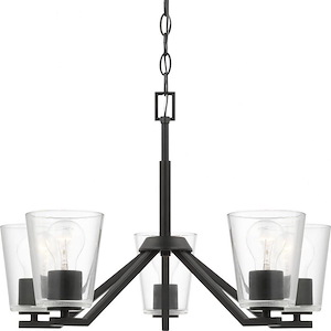 Vertex - 5 Light Chandelier In Contemporary Style-15.25 Inches Tall and 22.5 Inches Wide - 1302560