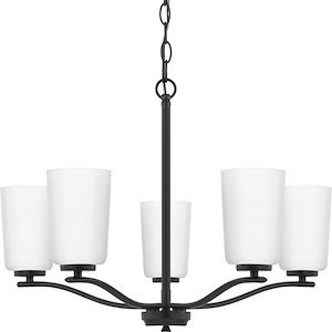 Adley - 5 Light Linear Chandelier In Contemporary Style-17.25 Inches Tall and 22.87 Inches Wide - 1302290