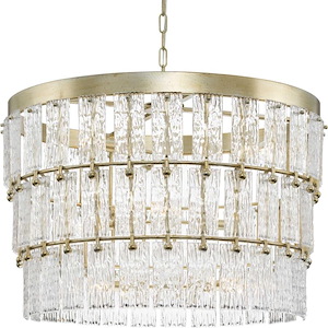 Chevall - 9 Light Chandelier In Modern Style-23.5 Inches Tall and 32 Inches Wide - 1325188