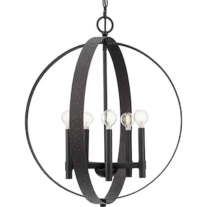 Allegheny - 5 Light Chandelier-25.37 Inches Tall and 22 Inches Wide - 1340512