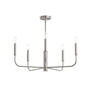 Reines - 5 Light Medium Chandelier-14 Inch Tall and 26 Inch Wide - 1428482