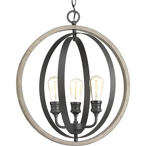 Conestee - Pendants Light - 3 Light in Farmhouse style - 21.25 Inches wide by 24 Inches high - 687698