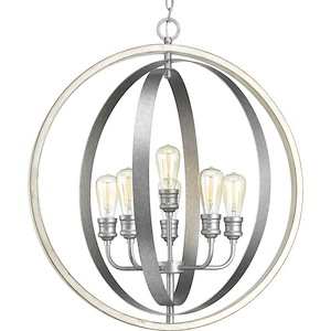 Conestee - Pendants Light - 6 Light in Farmhouse style - 28 Inches wide by 30.75 Inches high - 687697