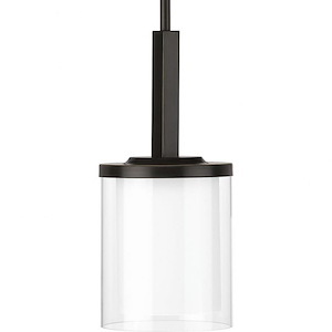 Mast - Pendants Light - 1 Light - Cylinder Shade in Coastal style - 6.25 Inches wide by 14 Inches high - 881338