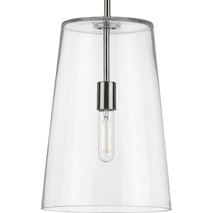 Clarion - Pendants Light - 1 Light - Cone Shade in Coastal style - 10.5 Inches wide by 15.88 Inches high - 930119