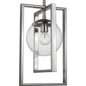 Atwell - Pendants Light - 1 Light - Globe Shade in Luxe and Mid-Century Modern style - 8.25 Inches wide by 13.12 Inches high - 930070