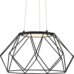 Geodesic - 17.9 Inch 28W 1 LED Medium Pendant - 1211405