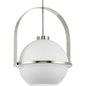 Delayne - 1 Light Pendant In Mid-Century Modern Style-21.62 Inches Tall and 16.12 Inches Wide - 1100829
