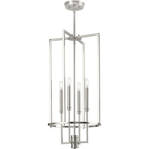 Elara - 4 Light Foyer In New Traditional Style-31.37 Inches Tall and 15 Inches Wide - 1100832