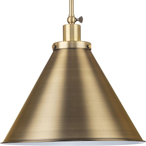 Hinton - 1 Light Pendant In Farmhouse Style-14 Inches Tall and 16 Inches Wide - 1283974