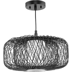 Cordova - 1 Light Medium Pendant In Modern Style-10 Inches Tall and 16 Inches Wide - 1302563