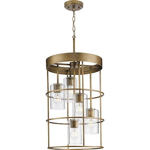 Burgess - 5 Light Foyer In Modern Style-23.62 Inches Tall and 15.5 Inches Wide - 1284101