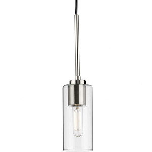 Cofield - 1 Light Pendant In Contemporary Style-9.75 Inches Tall and 4 Inches Wide - 1283975