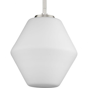 Copeland - 1 Light Pendant In Mid-Century Modern Style-11.5 Inches Tall and 10 Inches Wide - 1284102