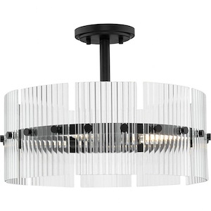 Seville - 4 Light Pendant-12.75 Inches Tall and 17.87 Inches Wide - 1340520