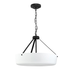 Lieon - 3 Light Convertible Pendant-15.75 Inch Tall and 21 Inch Wide - 1375162