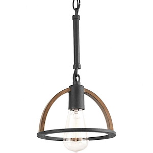 Trestle - Pendants Light - 1 Light in Farmhouse style - 7.88 Inches wide by 14.75 Inches high - 544208