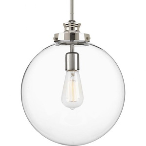 Penn - Pendants Light - 1 Light in Farmhouse style - 12 Inches wide by 15 Inches high - 544199