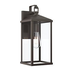 Cantley - 1 Light Large Outdoor Wall Lantern-16 Inch Tall and 7.5 Inch Wide - 1428540