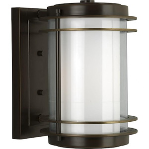 Penfield - Outdoor Light - 1 Light - Cylinder Shade in Modern style - 8 Inches wide by 11.75 Inches high - 118967