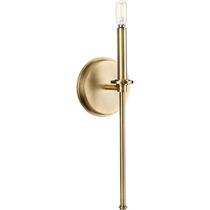 Elara - 1 Light Wall Bracket In New Traditional Style-16.62 Inches Tall and 4.37 Inches Wide - 1100840