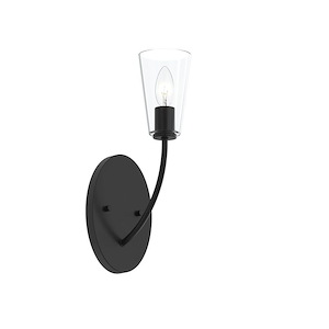 Jheni - 1 Light Wall Sconce-14 Inch Tall and 7 Inch Wide - 1428552