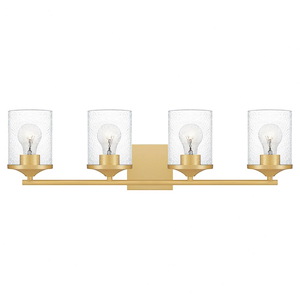 Abner - 4 Light Extra Large Bath Vanity in Transitional style - 28 Inches wide by 7.75 Inches high - 1025636