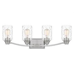 Acacia - 4 Light Bath Vanity In Transitional Style-9 Inches Tall and 28 Inches Wide - 1095914