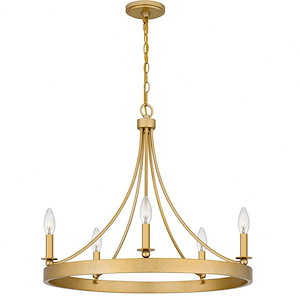 Aspyn - 5 Light Chandelier In Transitional Style-22.75 Inches Tall and 26 Inches Wide - 1118808