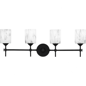 Aria - 4 Light Bath Vanity-10 Inches Tall and 31.25 Inches Wide - 1340298