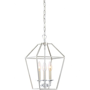 Aviary Chandelier 3 Light Steel - 561500