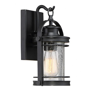 Booker 11.5 Inch Outdoor Wall Lantern Transitional Aluminum - 11.5 Inches high - 493286