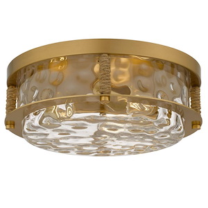 Baltic - 15W 3 LED Flush Mount-5.5 Inch Tall and 15.75 Inch Wide - 1431402