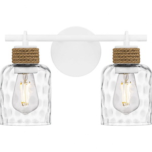 Baltic - 2 Light Bath Vanity-9.25 Inch Tall and 14.5 Inch Wide - 1363511