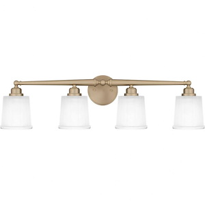 Cecilia - 4 Light Bath Vanity In Traditional Style-8.5 Inches Tall and 32 Inches Wide - 1325563