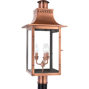 Chalmers - 3 Light Post Lantern - 26 Inches high - 148437