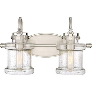 Danbury 2 Light Transitional Bath Vanity - 9.75 Inches high - 618780