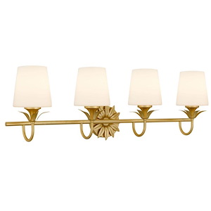 Dorothea - 4 Light Bath Vanity-10.25 Inch Tall and 32 Inch Wide - 1393941