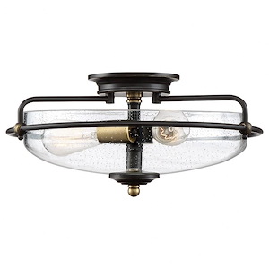 Griffin - 3 Light Flush Mount - 7.75 Inches high - 727125