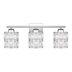 Gibson - 3 Light Bath Vanity In Contemporary Style-8 Inches Tall and 21.25 Inches Wide - 1333354