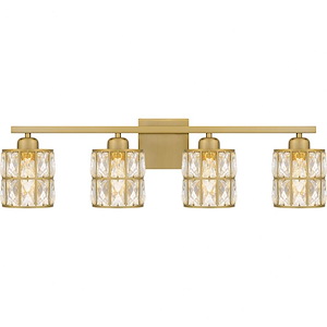 Gibson - 4 Light Bath Vanity-8 Inches Tall and 29.5 Inches Wide - 1325649
